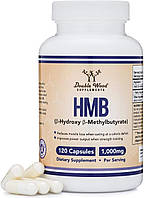 Double Wood HMB / Гидрокси метил масляная кислота для поддержания мышц 1000 mg 120 капсул