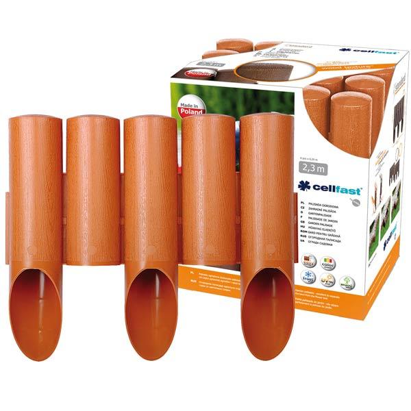 ОГОРОДЖЕННЯ ДЛЯ ГАЗОНІВ CELLFAST STANDARD ЦЕГЛЯНЕ 2.3 М 34-041, фото 1