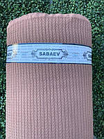 Ткань Пике косичка 240 ширина плотность 330 гр/м2 , 30м. рулон -Sabaev