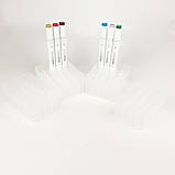 Підставка для маркерів на 100 предметів, органайзер для канцелярського приладдя, прозора, фото 2