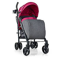Коляска дитяча El Camino ME 1029 BREEZE Pink Прогулянкова Тростинка, фото 2