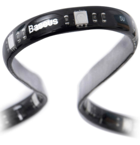 Светодиодная лента RGB Baseus USB Colorful Electronic Sports Game Light Strip 1.5м Black - фото 8 - id-p1236479121