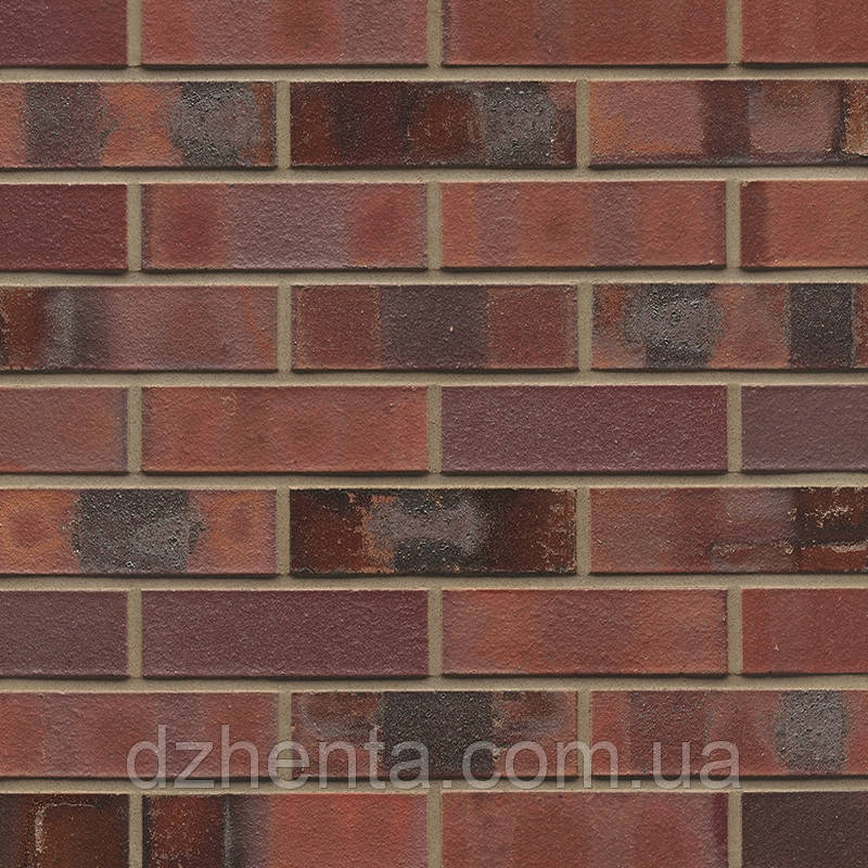 Клинкерный кирпич Naturrot Kohle