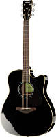 Электро-акустическая гитара YAMAHA FGX830C (Black)