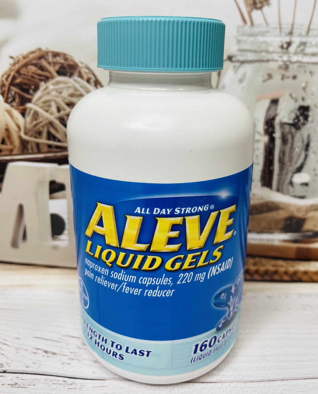 Знеболювальні та протизапальні капсули Aleve Liquid Gels