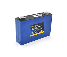 Літій-залізо-фосфатний акумулятор Vipow 3.2V 50AH LiFePO4, 2000 циклів