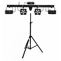 Комплект светового оборудования EUROLITE Set LED KLS Laser Bar FX Light Set + M-4 Speaker-System Stand