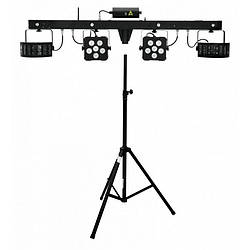 Комплект світлового обладнання EUROLITE Set LED KLS Laser Bar FX Light Set + M-4 Speaker-System Stand