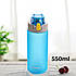 Пляшка для води CASNO 550 мл KXN-1225 Блакитна, фото 2