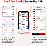 Bluetooth-термометр для м'яса ThermoPro TP-25H2 з подвійним зондом (150 метрів) Bluetooth 5.0, фото 2