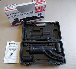 Гайковерт мерен. ручний 5200 N.M. (м'ясорубка) ключ балонний роторний на підшипнику 1:68 Intertool XT-0002