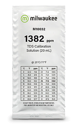 Калібрувальний розчин M10032B для TDS метрів 1382 ppm MILWAUKEE 20 мл, США