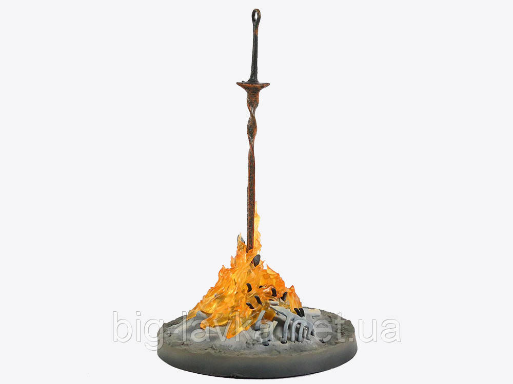 Фігурка нічник Bonfire Dark Souls Костер Дарк Соулс з пультом