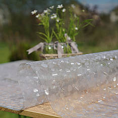 М'яке скло з об'ємним малюнком Камінці 3D ефект, 80 см ширина