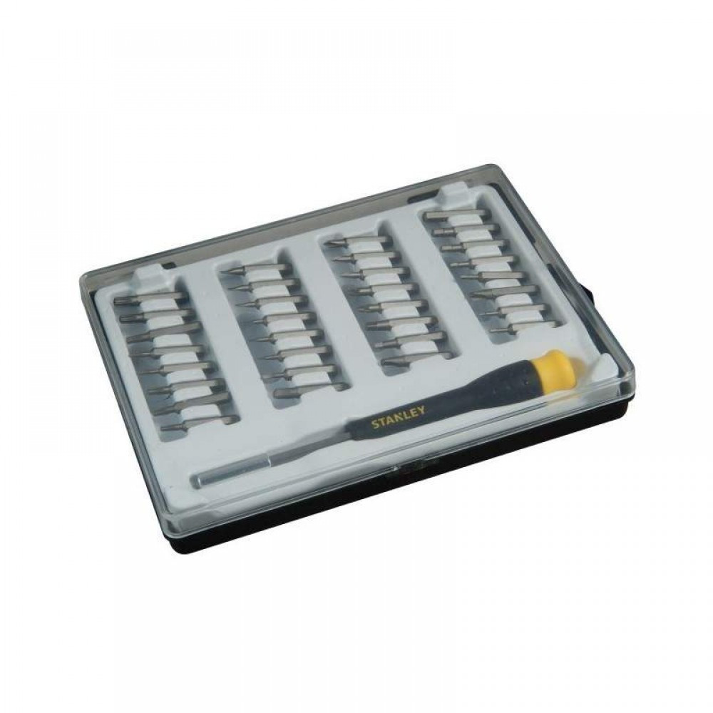 Викрутка прецизійна + 32 біти змінні Stanley STHT0-62634