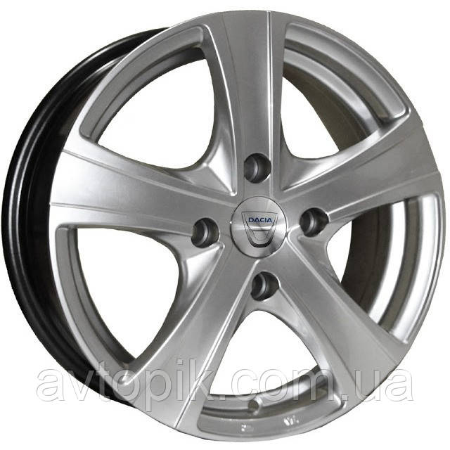 Литі диски ZW Dacia (9504) R14 W5.5 PCD4x100 ET43 DIA60.1 (HS)