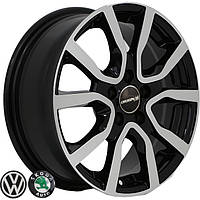 Литые диски ZW Volkswagen (7365) R15 W6 PCD5x100 ET40 DIA57.1 (BP)