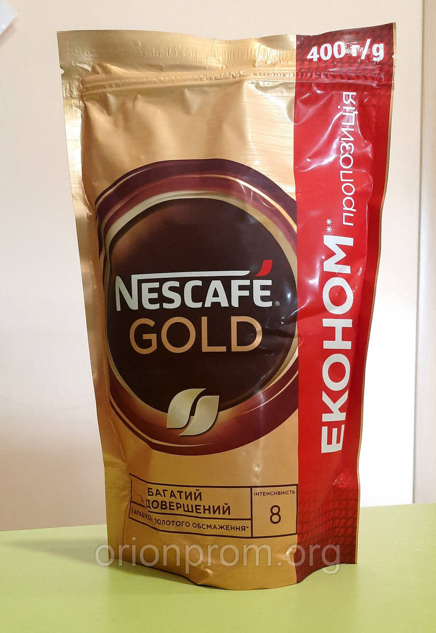 Кофе Nescafe Gold 400 г растворимый (ID#1020144513), цена: 560 ...
