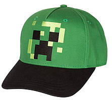Кепка блайзер Minecraft Creeper для хлопчиків 52-56 см
