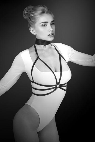 Портупея на груди Bijoux Pour Toi - JULIA, еластичний поліестер Bomba💣