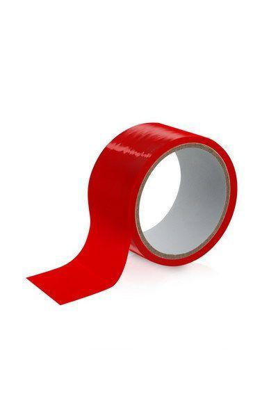 Скотч для бондажа Fetish Tentation Red (15 м), не липне до шкіри і волосків, тільки сам до себе Bomba💣, фото 1