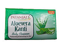 Зволожуюче мило з алое віра Патанджалі, aloe vera soap Patanjali 75г