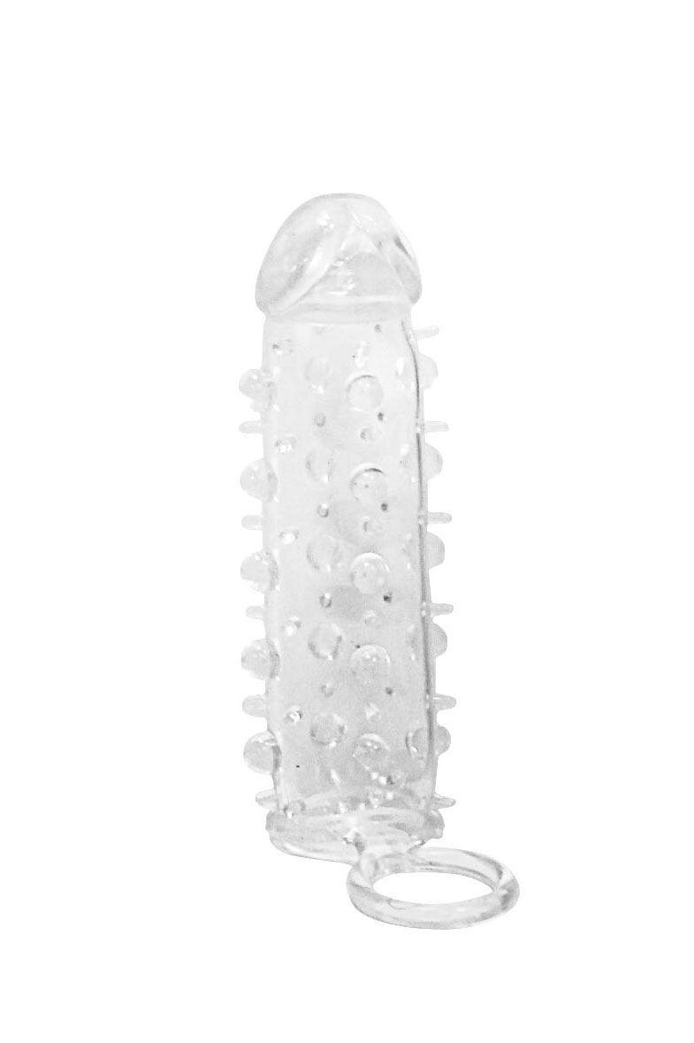 Насадка на член Dorcel Mr. Orgasm з кільцем для мошонки, ультрастимулювальний рельєф Bomba💣