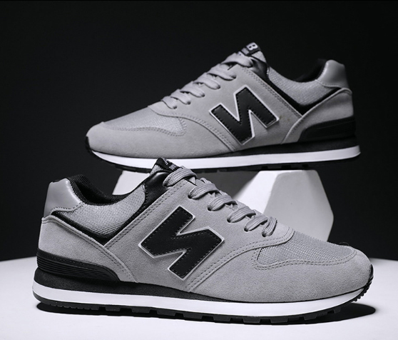 Кросівки сірі в стилі New Balance 520