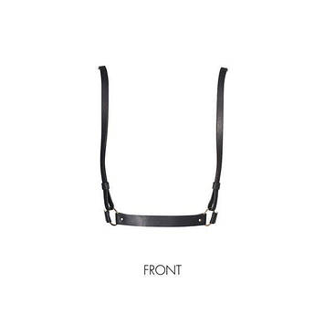 Портупея Bijoux Indiscrets MAZE - X Harness Black, екошкіра Bomba💣