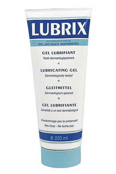 Лубрикант на водній основі Lubrix (200 мл) без парабенів Bomba💣