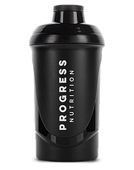 Шейкер спортивний Progress Nutrition Shaker 600 мл Чорний