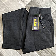 Штани жіночі з бавовни з бамбуком Kenalin, розмір XL, сірі, 9700-3, фото 5