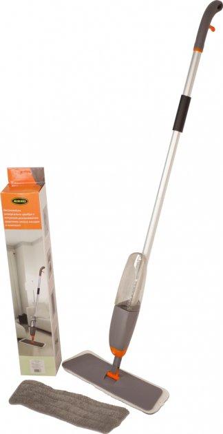 Швабра для підлоги з мікрофіброю 42см. та розпилювачем  Арт.LJQ-003