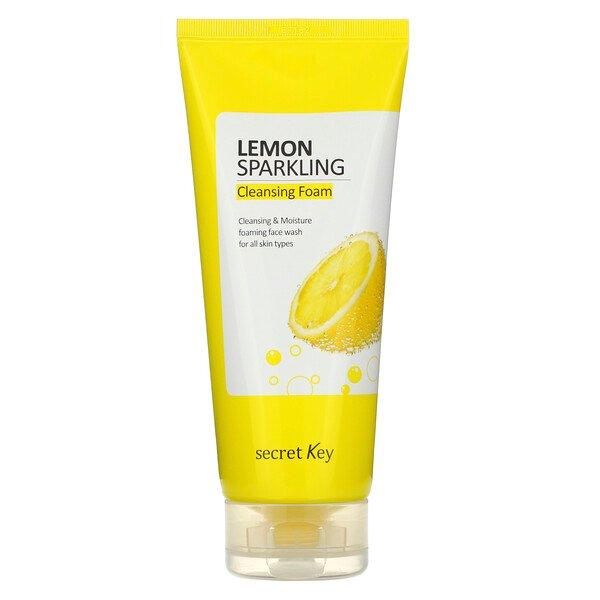 Secret Key Lemon Sparkling Cleansing Foam Ефективна вітамінна пінка, 200 г
