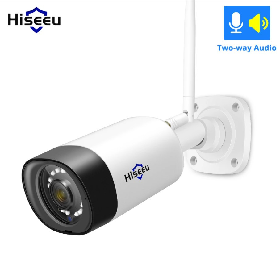 Вулична IP-камера 5MPx з Wi-Fi для бездротового відеоспостереження Hiseeu TZ-HB315