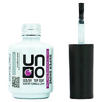 Топ 15 мл Без Липкого Шару Супер Блиск для Гель Лаку, Uno Super Shine