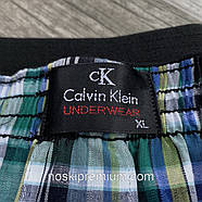 Чоловічі труси сімейні бавовна поплін клітина Calvin Klein, розміри XL-4XL, асорті, фото 2