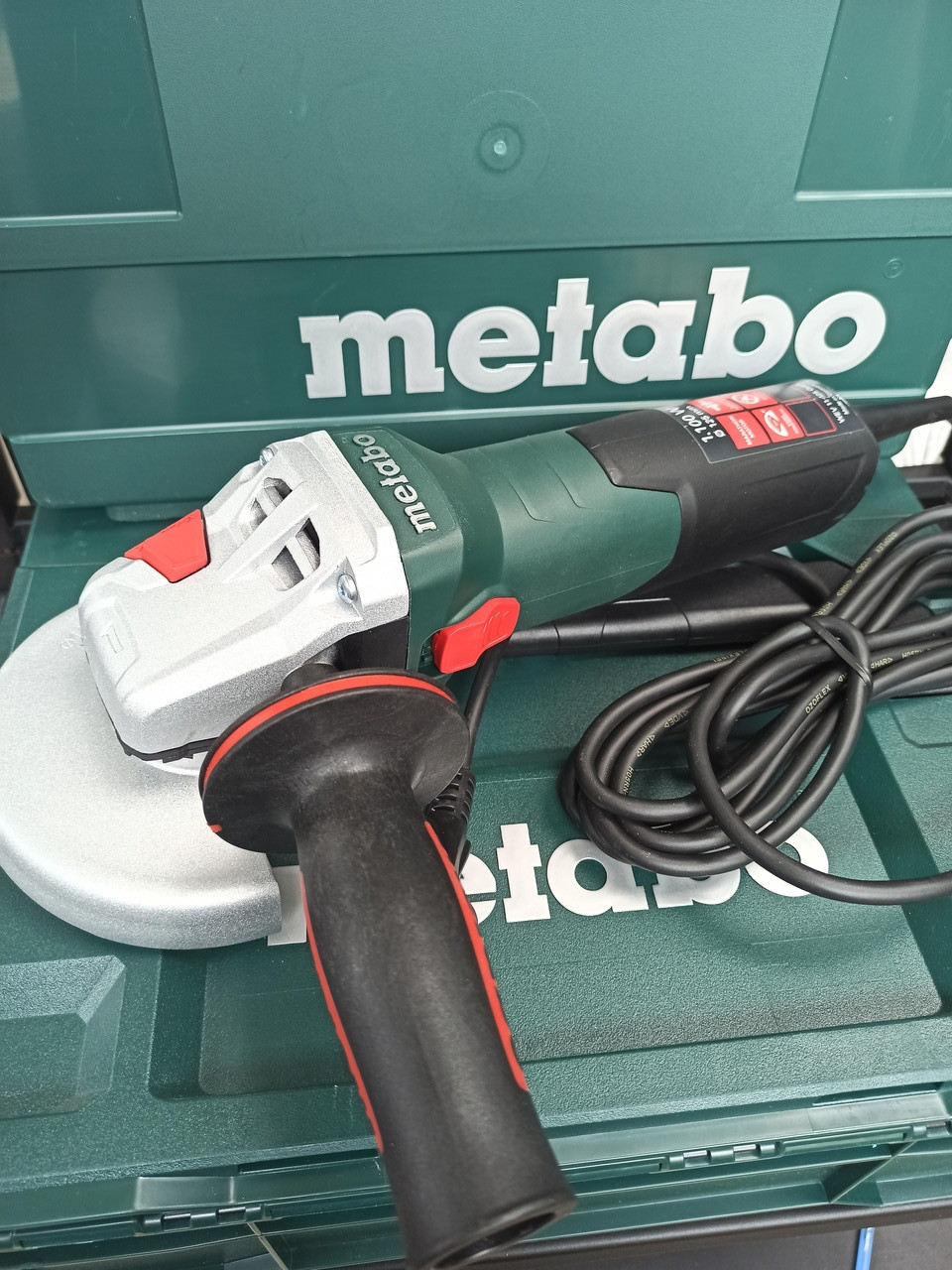Кутова шліфмашина болгарка Metabo WEV 11-125 Quick (603625000), фото 1