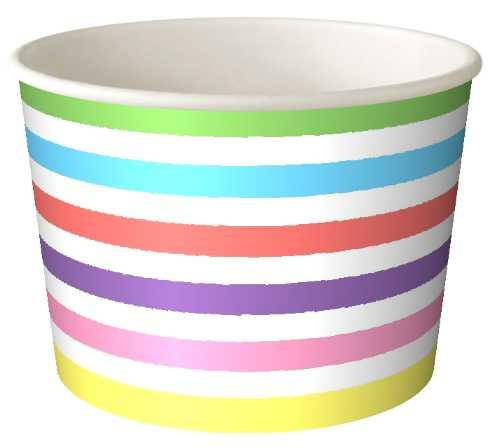 Купить Контейнер бумажный для мороженого 1РЭ белый 125 мл Ǿ=75мм H=50мм ...