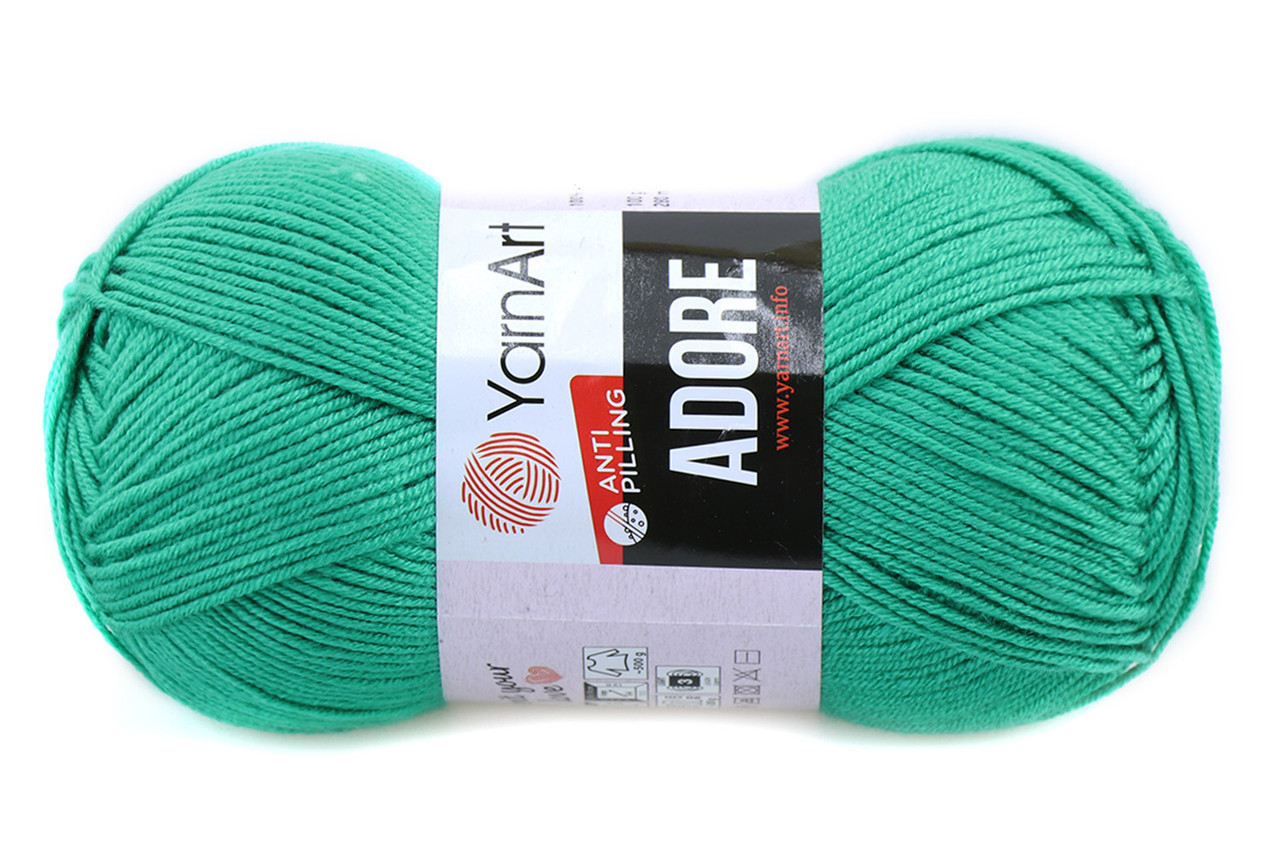 YarnArt Adore, смарагд №370