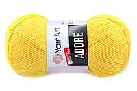 YarnArt Adore, Светло-желтый №355