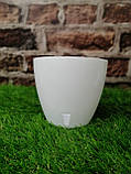 Вазон Deco Twin 2,5 л. білий, фото 4