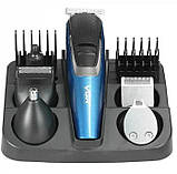 Машинка для стрижки волосся VGR V 172 Чорна, фото 4