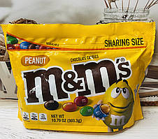 Цукерки-драже M&M`s з арахісом