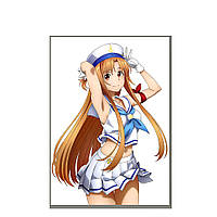 Постер плакат Асуна аниме Мастера меча онлайн Sword Art Online 42х29 см А3 (poster_0386)