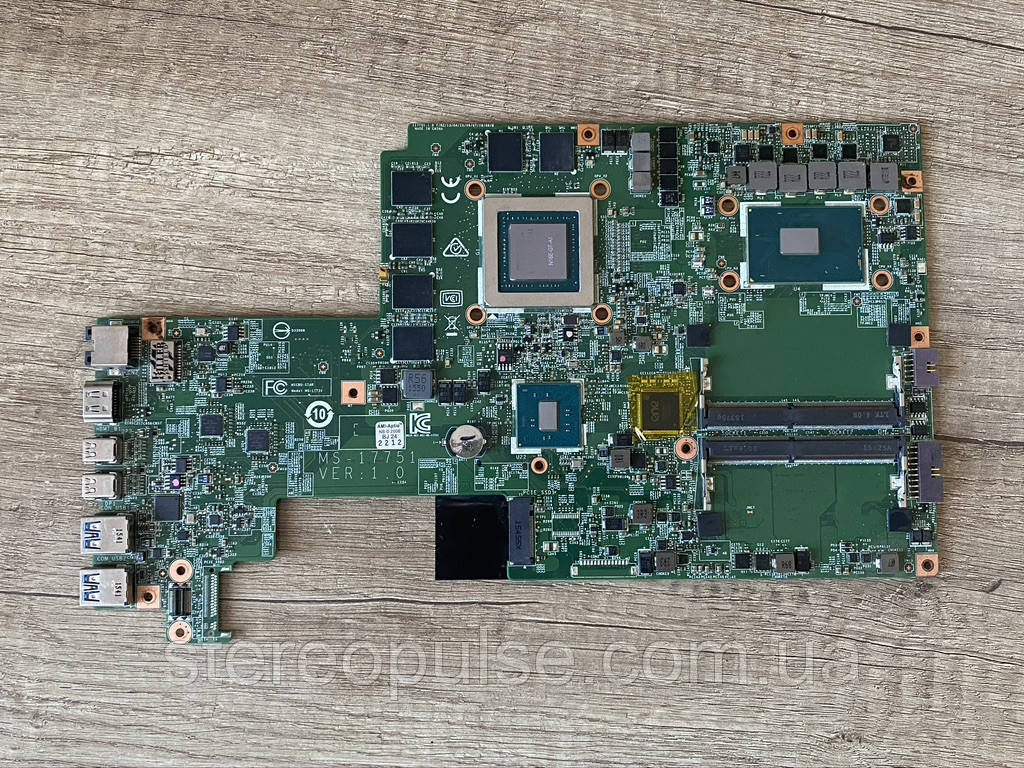 Материнська плата MS-17751 (Rev: 1.0) для ноутбука MSI GS70 6QE