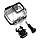 Захисний корпус чохол аквабокс для екшн камери GoPro Hero 8 Black водонепроникний + фіолетовий фільтр DE21W, фото 4