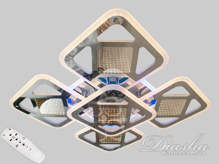 Стельова LED-люстра з 3d ефектом, 170W