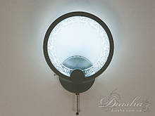 LED бра з бульбашками 17W MB2531/1BK MB2531/1CF