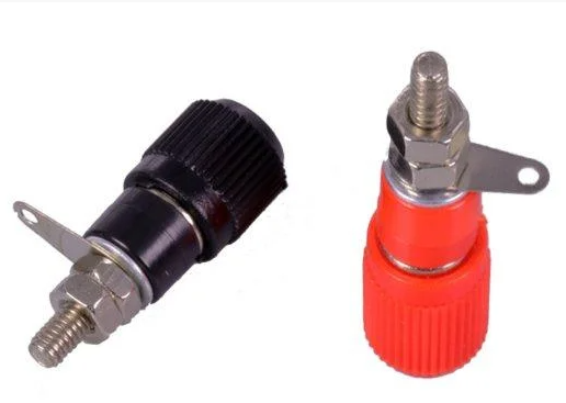 Гніздо під банан монтажне, пара чорний-червоний, фото 1